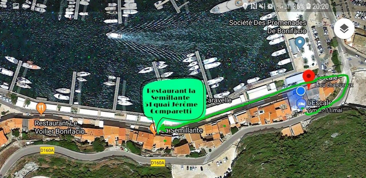 L'Escale Hotel Bonifacio  Buitenkant foto